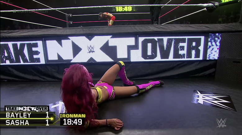 Sasha Banks and Bayley rest
