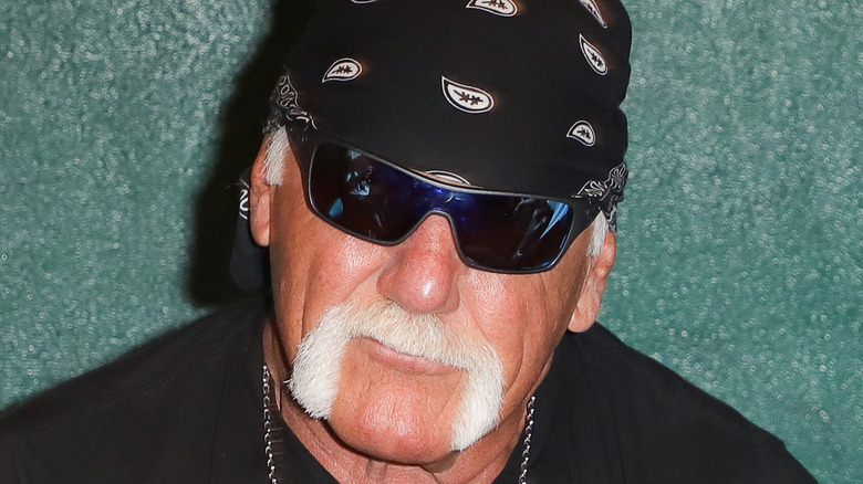Hulk Hogan smiling