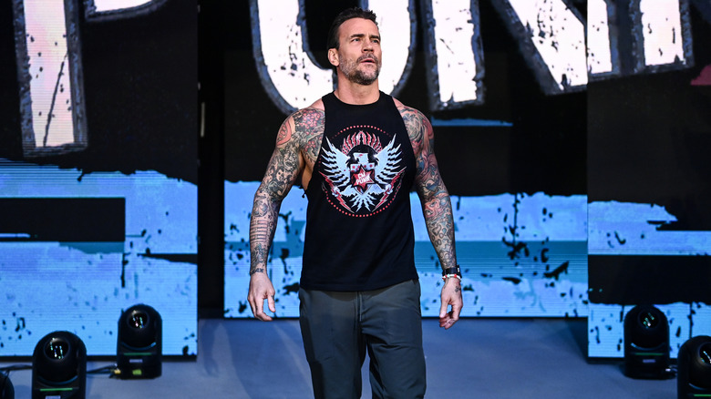 Punk on the entrance ramp