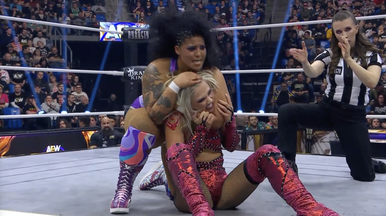 Hart and Nightingale in the ring