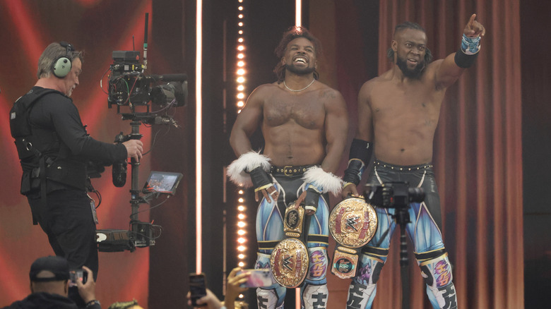 New Day celebrate at WrestleMania 41