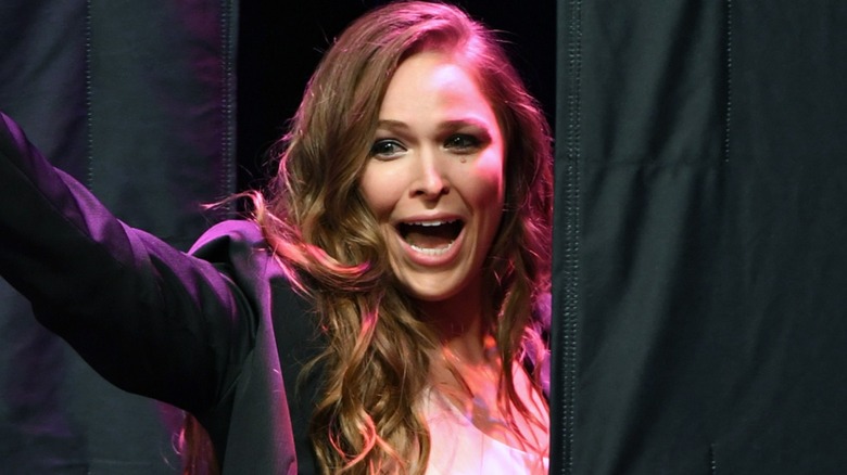 Ronda Rousey smiling 
