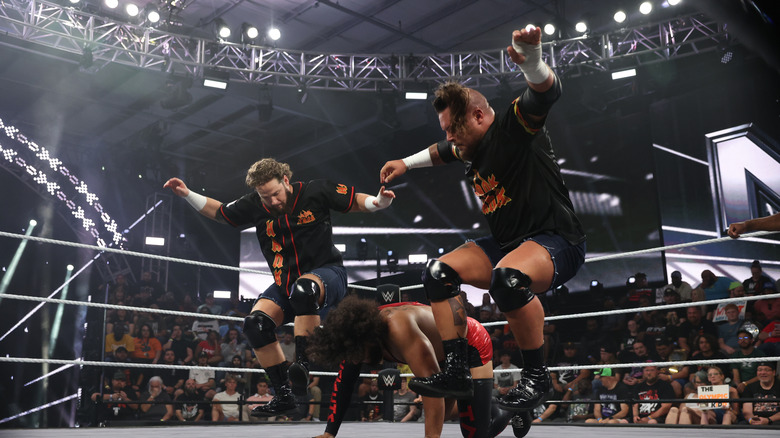 Hank & Tank in the ring